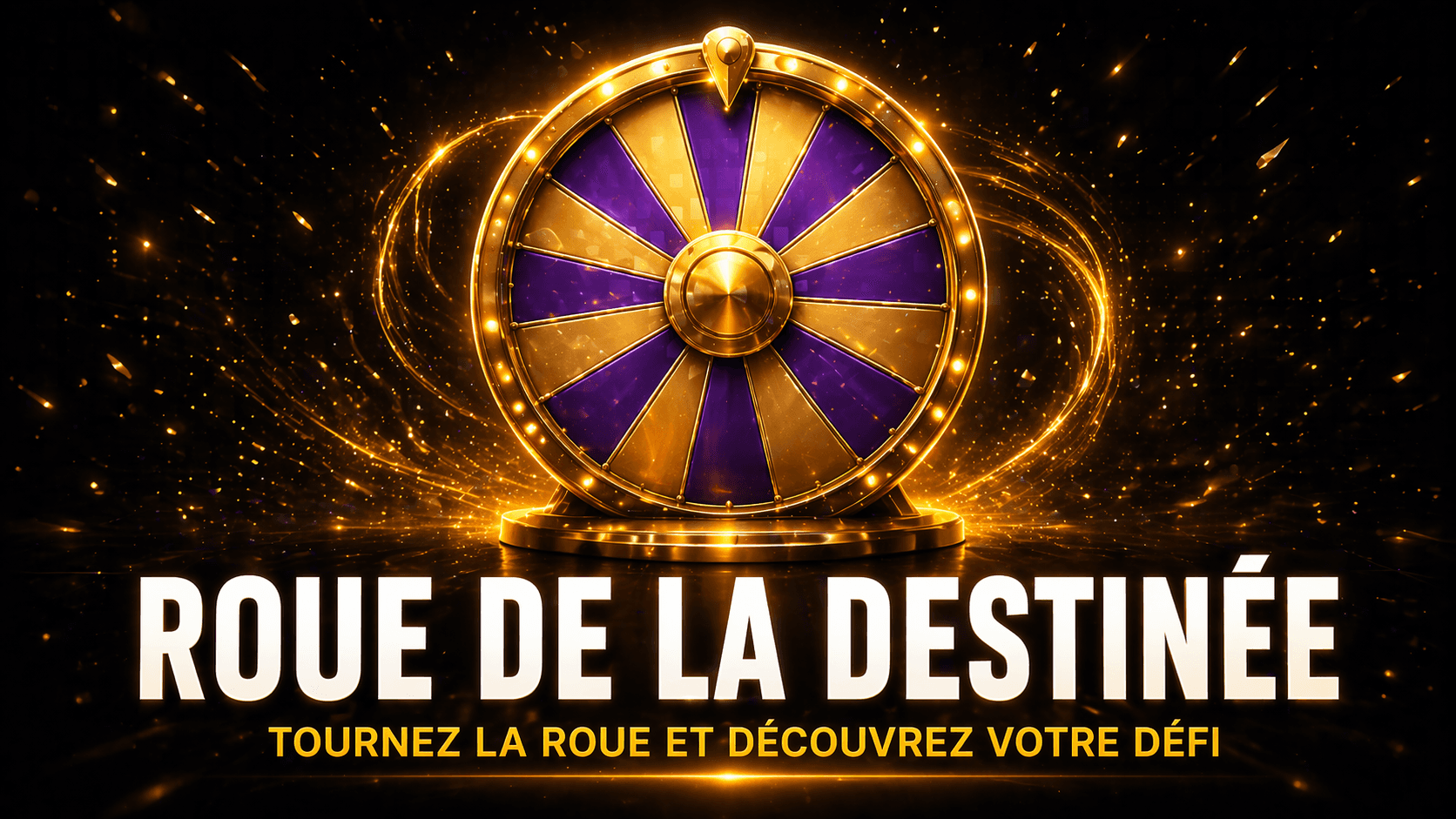 Roue de la Destinée AnimaJet en soirée
